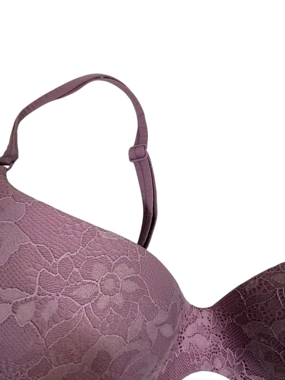 Victoria's Secret angels secret embrace mauve Lace Push-Up Bra size 36D - Picture 6 of 9